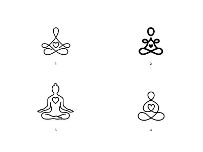 Yoga Marks WIP logo meditation yoga zen