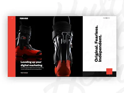 Pound & Grain Redesign digital redesign ui ux website website design