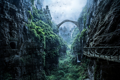 Matte Painting compositing design illustration marjan ivkovic mattepainting natural photo manipulation photoshop photoshop art serbia serbian designer