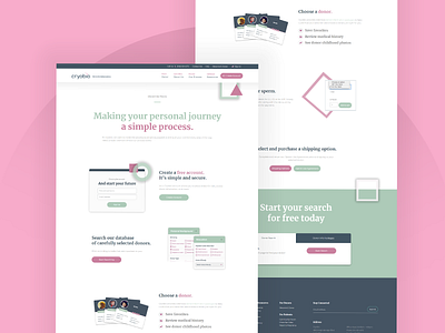 Cryobio web web design