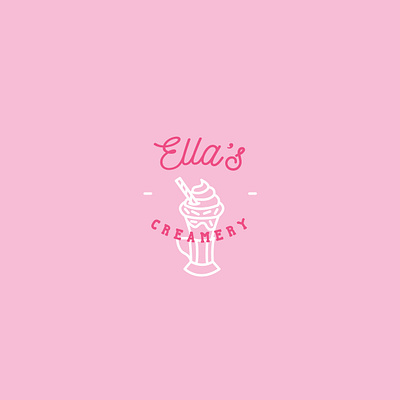 Creamery logo creamery ice cream ice cream logo logo logo design