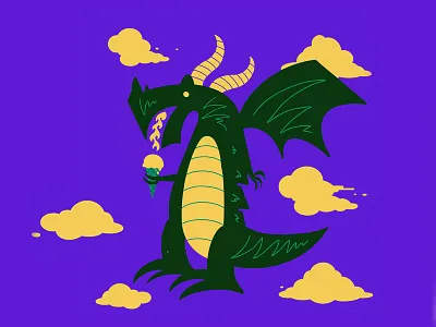 Dragon chattanooga design dragon illustration meundies underwear