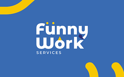 Funny Work Logo brand branding funny logo logo design logotype work