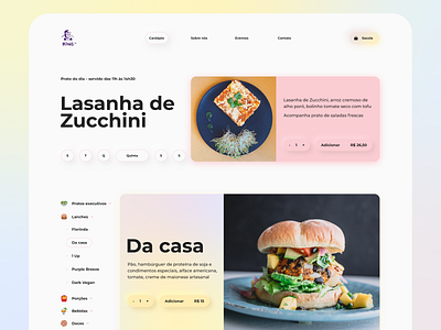 King Vegan website ecommerce food interface photography typography ui unsplash vegan web web design webdesign website