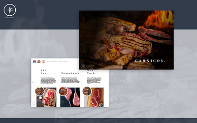 Presentation Design design food graphic design meat new york presentation presentation design presentation layout rib eye steak tomahawk