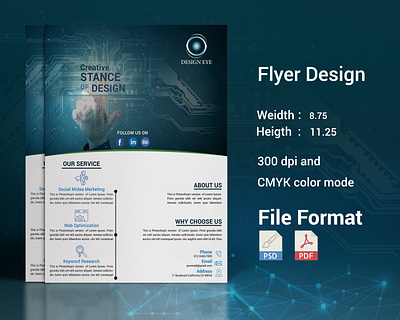 Business Flyer 300dpi black businessflyer cmyk creative design flyerdesign psd