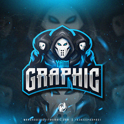 YAM GRAPHIC design esport logo gamer gaming icon illustration logo logo esport logo gamer logodesign vector