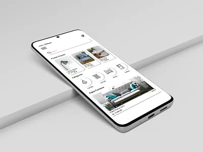 Mockup Design Aplication furniture app app ui ux web designui ui ux web
