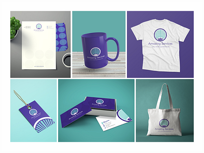 Amazing Services Corporate Branding bag design branding corporate design corporate identity corporate identity design dribbble dribbble best shot graphic design stationery stationery design