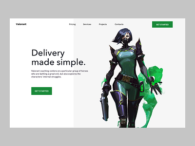 Viper Web Design design green ui ux web webdesign white