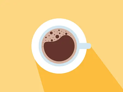 Coffee art background chocolate coffee colorfull design flat graphic illustration imagination simple vector wallpaper