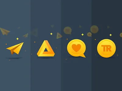 Travel Reward Illustrations animation app branding design icon illustration impossible shape impossible triangle interface ios iphone logo minimal plane ui user interface ux vector