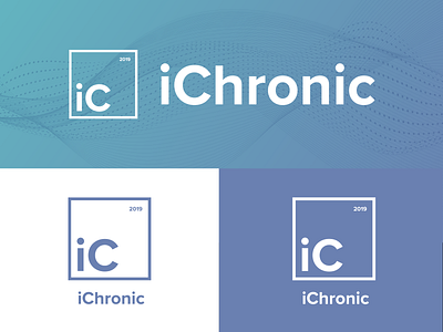 iChronic branding brand design branding chronic design herb herbal illustration logo marijuana marijuana logo periodic table science vector weed weed industry weed logo