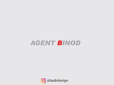 Agent Binod advertising design graphicdesign illustration logo marketing minimal photoshop post trend trending design trending post vector