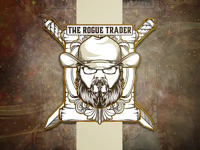 the rogue trader branding design designs icon illustration logo skull sports typography vector