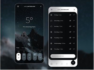 weather app 3d app app app design clean ui minimal mobile mobile app modern redesign ui ui design ui designer uiuxdesign weather