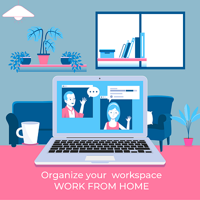 Work from home online dealing with clients online meetings stay home work from home zoom calls