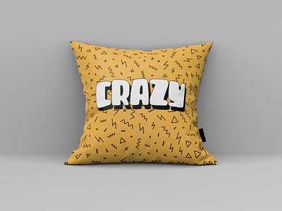 Crazy Logo Concept branding coffee concept crazy creative creative design custom design illustration logo logo concept minimal minimalist mockup modern mural pattern pattern design pillow pillow mockup