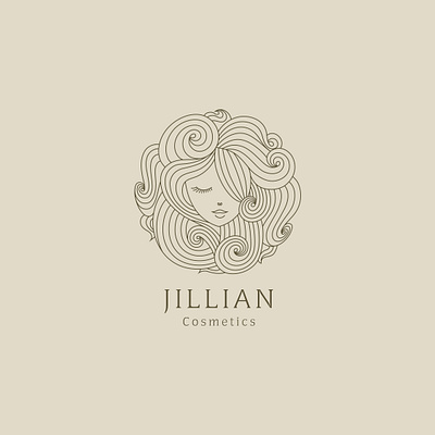 Cosmetics logo beauty branding cosmetics creative graphicdesign identity illustration logo logodesign natural perfume