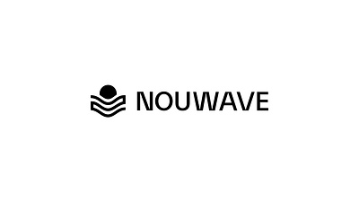 Nouwave branding clothing design logo typography