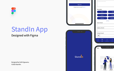 StandIn App design figma ux