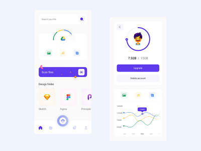 upload Files app design appui google google drive mobile app mobile app design mobile ui new app trend ui ui trend uidesign uidesigns upload upload file upload file app