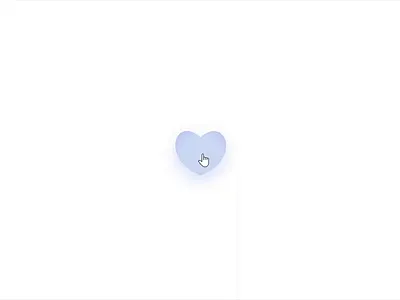 Heart Animation using Waves for Like Button animation design heart like like button microinteraction minimal uidesign