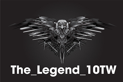 Polygonal Crow Logo brand identity branding crow crow illustration crow logo design geometric crow geometric logo illustration illustrator logo logo design polygonal crow polygonal logo