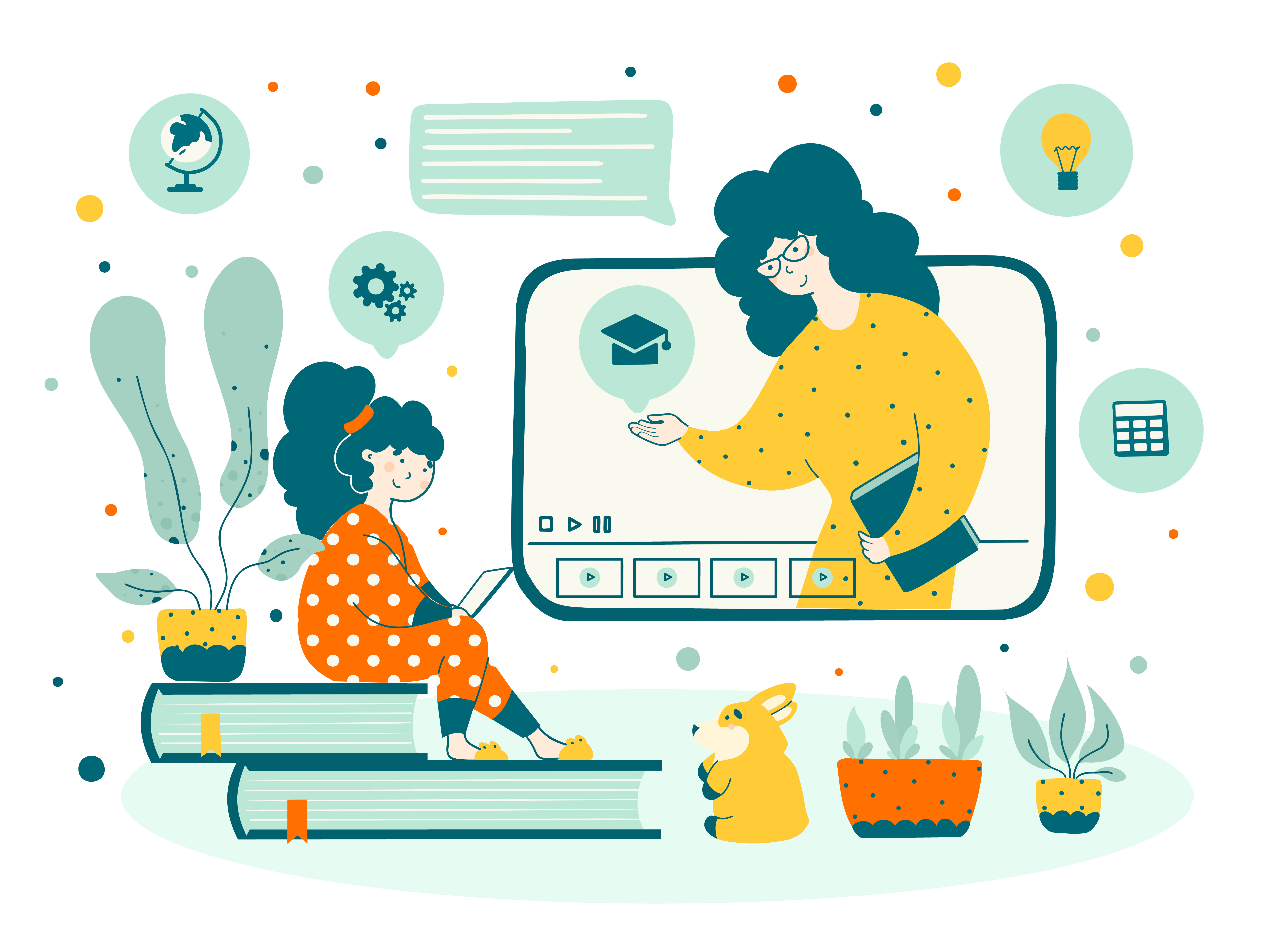 Example of Online education