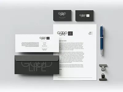 Good Life Branding branding design illustration logo typography