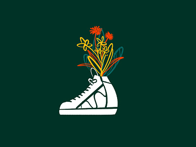 Sneaker Bouquet 01 art drawing illustration illustrator procreate