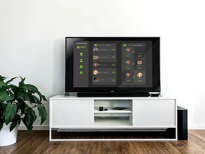 Aplicado - Smartv dailyui dailyuichallenge design leaderboard tv app ui user interface xbox xbox one xboxone