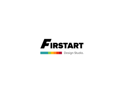 FIRSTART Logo Design branding colorful control panel creative dailyui dark hosting illustration inspiration logo logo design logomark logotype mockup modern typography ui design user interface ux design