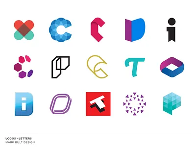 Logos letters branding letters logo