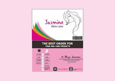 Jasmine Skincare design digitalart skincare