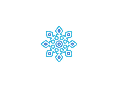 Snowflake Icon christmas design icon icon a day iconography icons illustration snowflake snowflakes ui winter