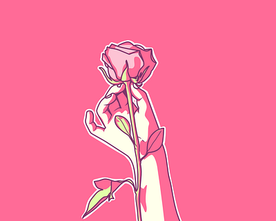 Rose design illustration rose