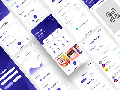 WalletKu app appdesign appdesigner figmadesign interface interface design interface designer lernuiux ui uidesign uiux uiuxdesign uiuxdesigner