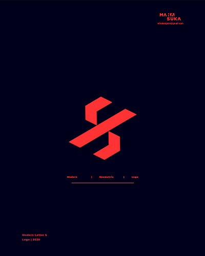 Modern Letter S Logo logo logo design logobrand logodaily logodesign logodesigner logoinspirations logologo logomark logoroom logos logotype manasuka minimal modern modernism s logo