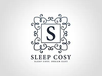 Sleep Cosy Logo linen manufacturer logo logo logo design