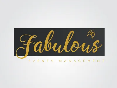 Fabulous Events Managements Logo Design corporate logo design logo logo design