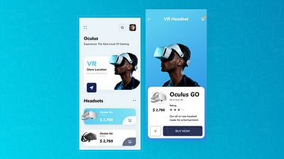 NexGen- VR Interaction Design app color colorful concept design interactive interface minimal ui ui design uiux user interface design userinterface