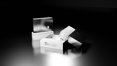 Mini USB WIFI adapter Using Blender 3d art black blender blender3d ui