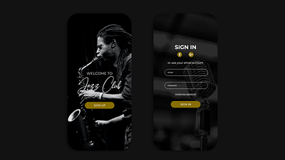 Daily UI Design Challenge: Sign In Page (Day 01) app art design logo type typography ui ux web website