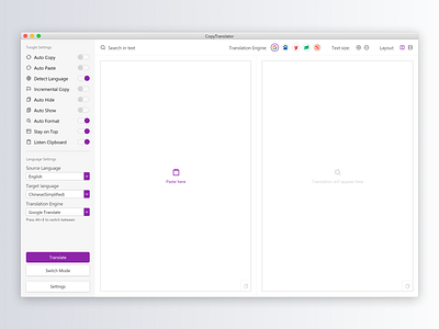 Zero State app application design native open source radar translation ui ux vector zero state