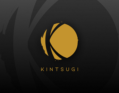 Logo Kinsugi brand brandidentity branding design logo logodesign logotype