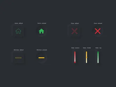 Black Neumorphism neumorphic neumorphic design neumorphism ui design