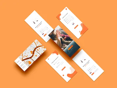 Pet care app UX / UI Design app design pet pet app pet care ui ux