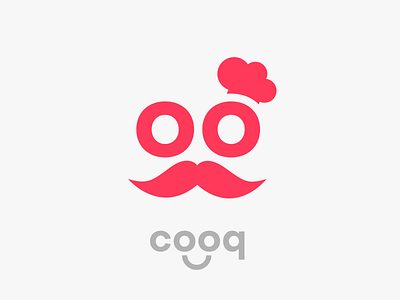 Cooq - Food Chain Logo brand brand identity branding branding design clean design esports food food app food chain gaming graphic design logo logo design logodesign logos streaming twitch