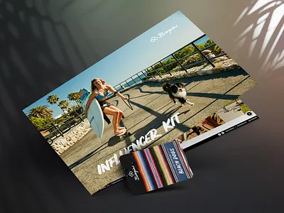 Bingin Dog: Product Catalog & Business Card Design beach beachy business card catalog design catalogue design collateral dog ecommerce design grunge font marketing collateral print collateral print design product catalog product catalogue surf surfing
